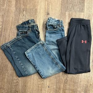 Lot of three size 6 pants boys